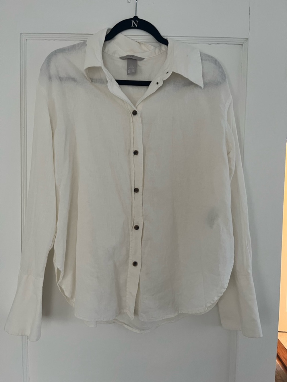 H&M Linen Button Down Shirt